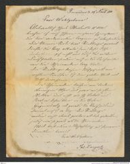 Nachlass Franz Steindachner, Brief von Josef Zangerl an Franz Steindachner (19.11.1880), Inv.Nr. 607.03, Seite 1